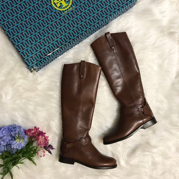 Tory Burch Shoes - Tory Burch Almond Derby Riding Boots NIB sz 5.5